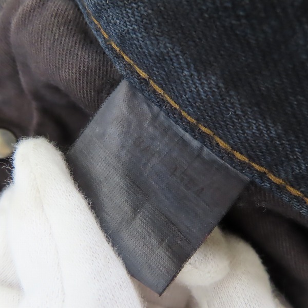 実際に弊社で買取させて頂いたHYSTERICS/ヒステリックス スタッズ フレア デニムパンツ Mの画像 4枚目