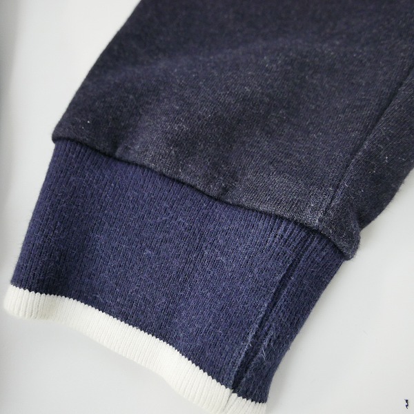 実際に弊社で買取させて頂いたCANTERBURY/カンタベリー ジップアップ スウェット ジャージ ネイビー 6031614P00 /Mの画像 8枚目