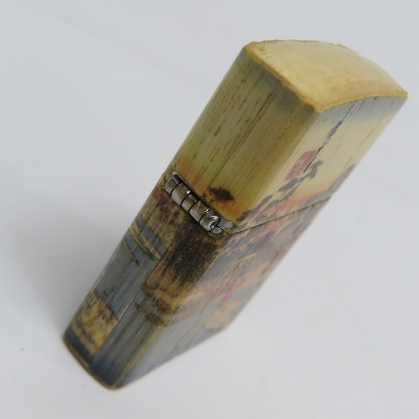 zippo 東海道五十三次 川崎 桐巻き