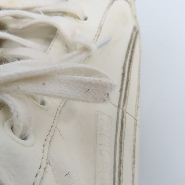 実際に弊社で買取させて頂いたGOLDEN GOOSE/ゴールデングース SLIDE/スライド サイドジップ レザーシューズ/42の画像 6枚目