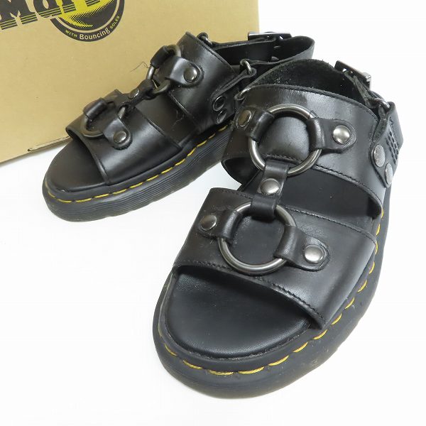 Dr. Martens サンダル　ザビエル Dr.Martens/ドクターマーチン XABIER ザビエル リングデザイン レザー