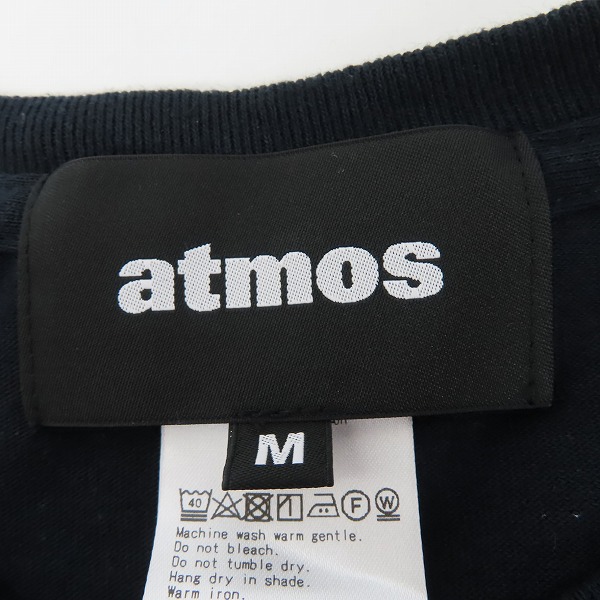 実際に弊社で買取させて頂いたatmos/アトモス OG JIMON TEE ブラック NES-006/Mの画像 2枚目