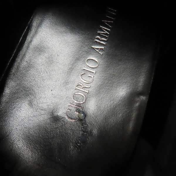 実際に弊社で買取させて頂いたGIORGIO ARMANI/ジョルジオアルマーニ ドレスシューズ/41の画像 6枚目