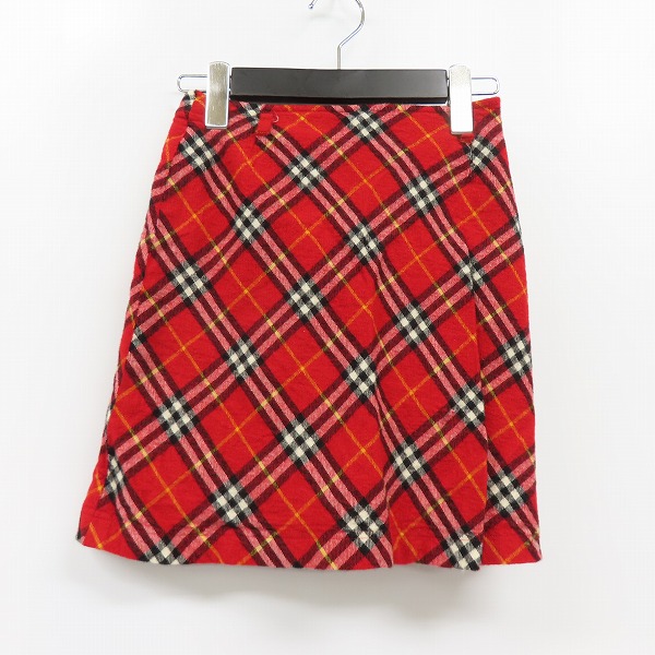 実際に弊社で買取させて頂いたBURBERRY BLUE LABEL/バーバリーブルーレーベル ノバチェック スカート /36