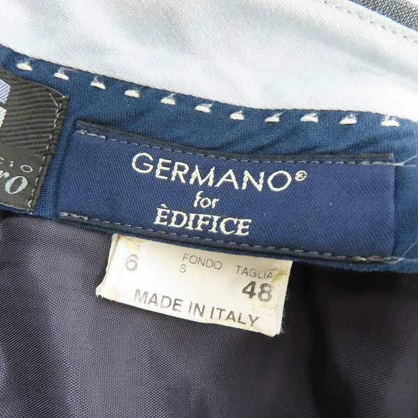 実際に弊社で買取させて頂いた【おまとめ品】EDIFICE/エディフィス GERMANO/ジェルマーノ Belesto/ベレスト スラックス パンツの画像 3枚目
