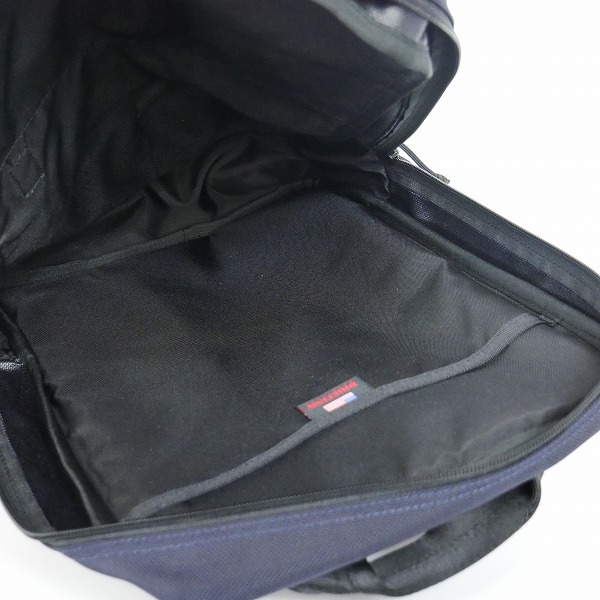 実際に弊社で買取させて頂いたBRIEFING/ブリーフィング SQ PACK SL/スクウェアバックパック/リュックサック ネイビー BRA221P01の画像 4枚目