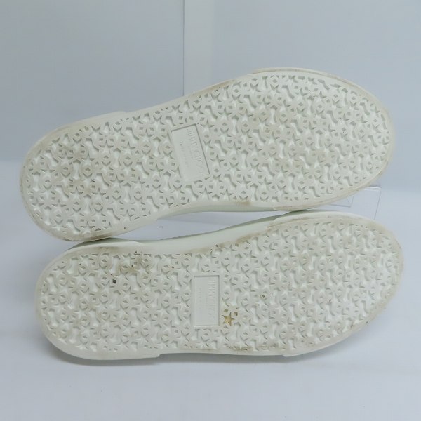 実際に弊社で買取させて頂いたJIMMY CHOO/ジミーチュウ V.B.C SLIP ON スタッズ付き スリッポンスニーカー/41の画像 2枚目
