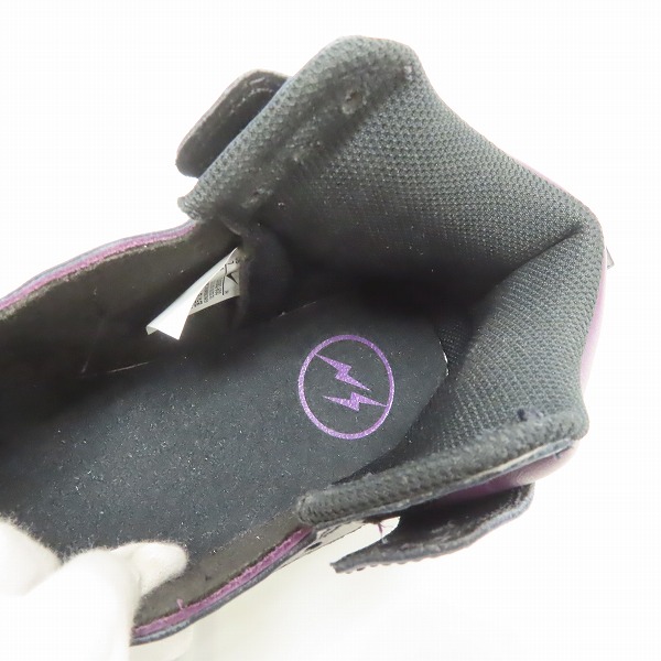 実際に弊社で買取させて頂いたNIKE/ナイキ×FRAGMENT DESIGN/フラグメントデザイン DUNK HI/F ダンクハイ 北京 DJ0382-600/25の画像 4枚目