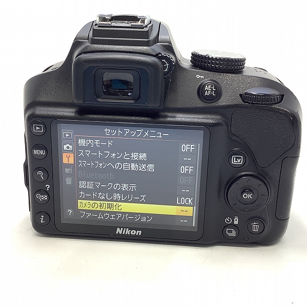 Nikon/ニコン D3400 デジタル一眼レフカメラ ボディ 簡易動作確認済み 