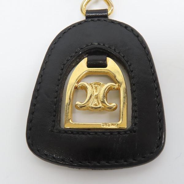 実際に弊社で買取させて頂いたCELINE/セリーヌ ヴィンテージ キーホルダー レザー の画像 2枚目