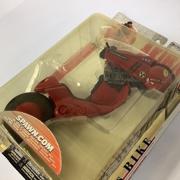 実際に弊社で買取させて頂いた【未開封】McFARLANE TOYS AKIRA/アキラ 金田 バイク フィギュア 3点セットの画像 1枚目