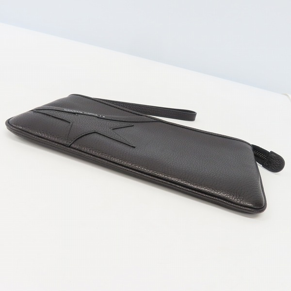 実際に弊社で買取させて頂いたGOLDEN GOOSE/ゴールデングース クラッチバッグ ブラック G36WA884.A1の画像 2枚目