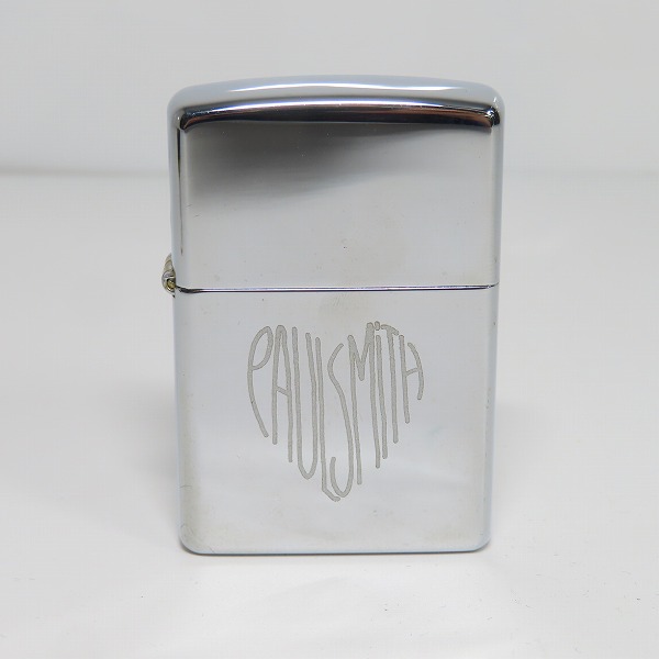 実際に弊社で買取させて頂いたZIPPO/ジッポー Paul Smith/ポールスミス ロゴハート 2002年製