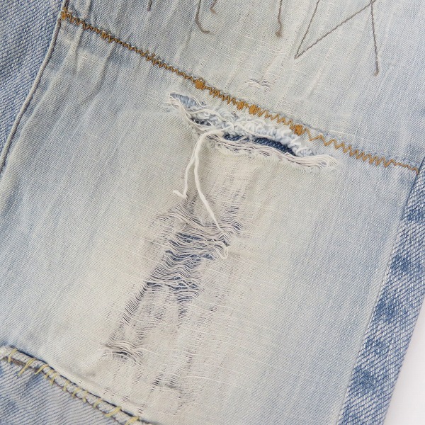 実際に弊社で買取させて頂いたBLUE BLUE/ブルーブルー INDIGO デニムパンツ 31の画像 8枚目