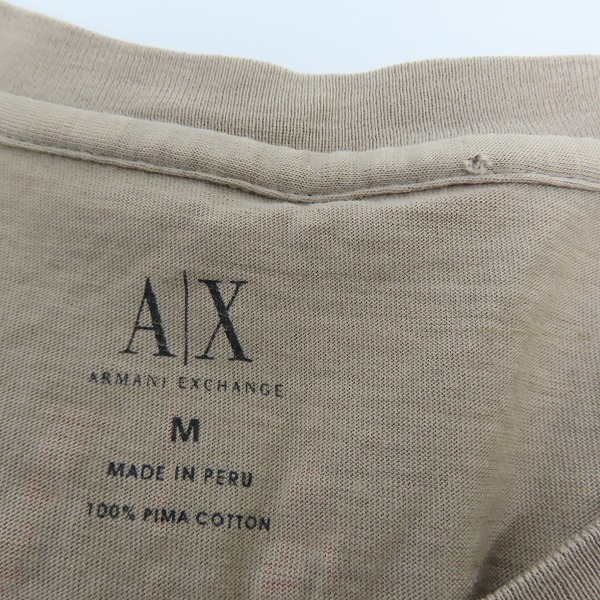 実際に弊社で買取させて頂いたARMANI EXCHANGE/アルマーニエクスチェンジ 半袖プリントTシャツ/Mの画像 2枚目