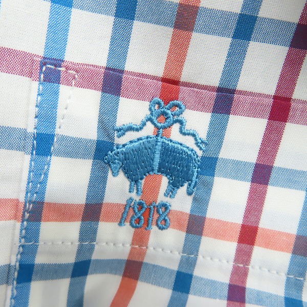 実際に弊社で買取させて頂いた【未使用】Brooks Brothers Red Fleece/ブルックスブラザーズ レッドフリース チェック B.D.シャツ 4点セットの画像 4枚目