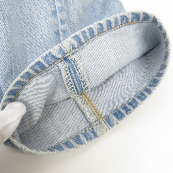 実際に弊社で買取させて頂いたBLUE BLUE/ブルーブルー INDIGO デニムパンツ 31の画像 7枚目