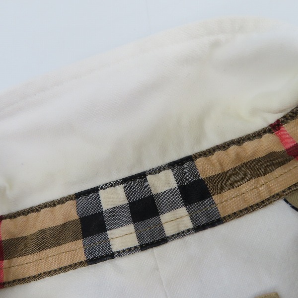 実際に弊社で買取させて頂いたBURBERRY/バーバリー 長袖シャツ 胸ポケット ロゴ刺繍/Sの画像 6枚目
