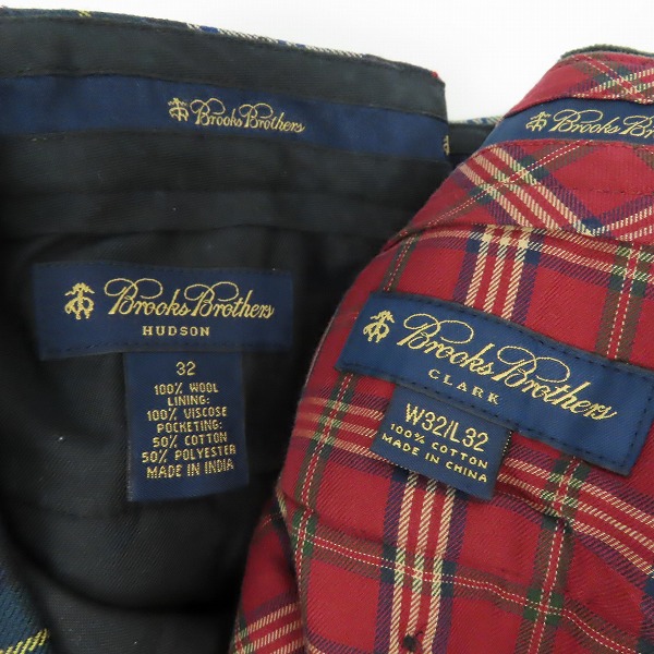 実際に弊社で買取させて頂いたBrooks Brothers Red Fleece/ブルックスブラザーズ コーデュロイパンツ 刺繍/マルチカラー/32 3点セットの画像 2枚目
