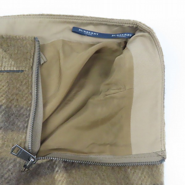 実際に弊社で買取させて頂いたBURBERRY LONDON/バーバリーロンドン ウール スカート B1S19-685-50 /38の画像 6枚目