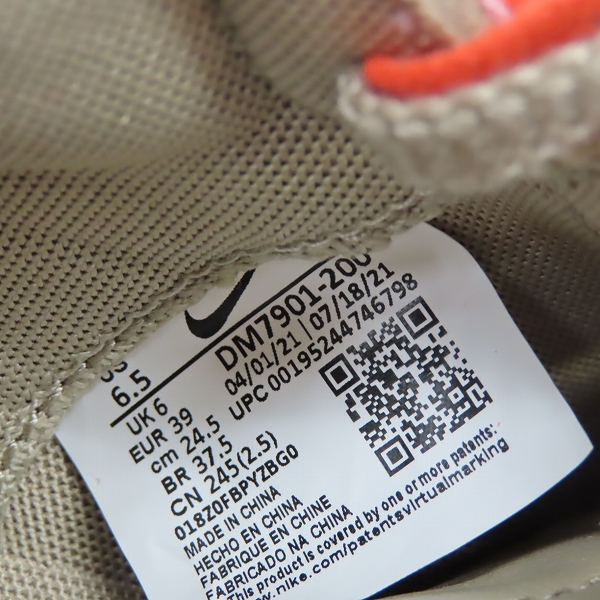 実際に弊社で買取させて頂いた【未使用】NIKE×SACAI×KAWS/ナイキ BLAZER LOW ブレーザー DM7901-200 /24.5の画像 5枚目