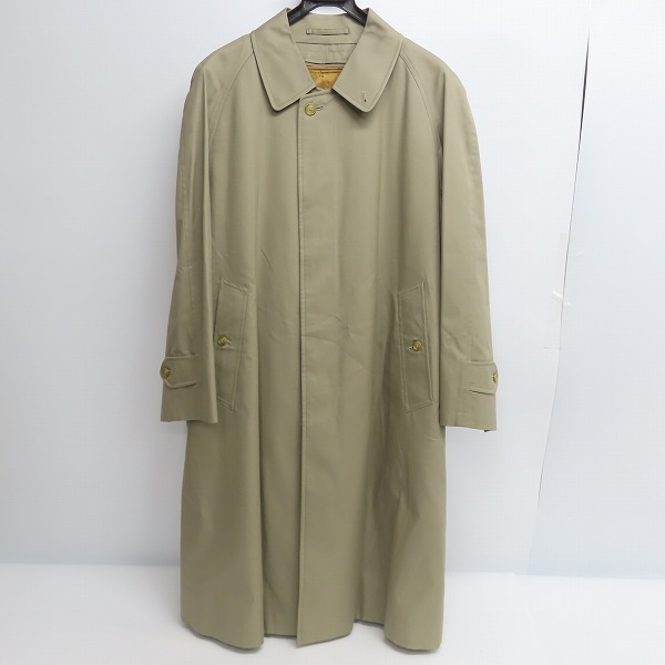 実際に弊社で買取させて頂いたBurberrys/バーバリーズ ネーム入り チェックライナー付き ステンカラーコート