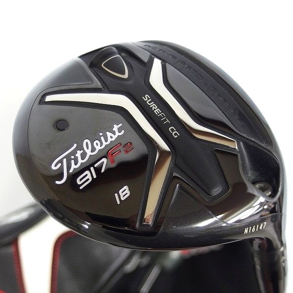 実際に弊社で買取させて頂いたTitleist/タイトリスト 917 F2 フェアウェイウッド FW/18° KUROKAGE XM70 FLEX：S ヘッドカバー・レンチ付き