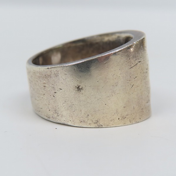 実際に弊社で買取させて頂いたDr MONROE/ドクターモンロー SV925 オーバルホールリング /29-29.5号の画像 3枚目