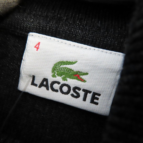 実際に弊社で買取させて頂いた【未使用】LACOSTE/ラコステ タートルネックセーター/4の画像 2枚目
