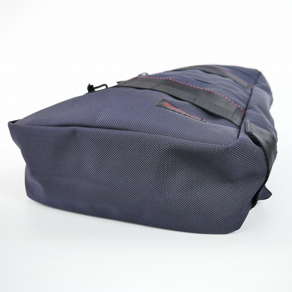 実際に弊社で買取させて頂いたBRIEFING/ブリーフィング SQ PACK SL/スクウェアバックパック/リュックサック ネイビー BRA221P01の画像 2枚目