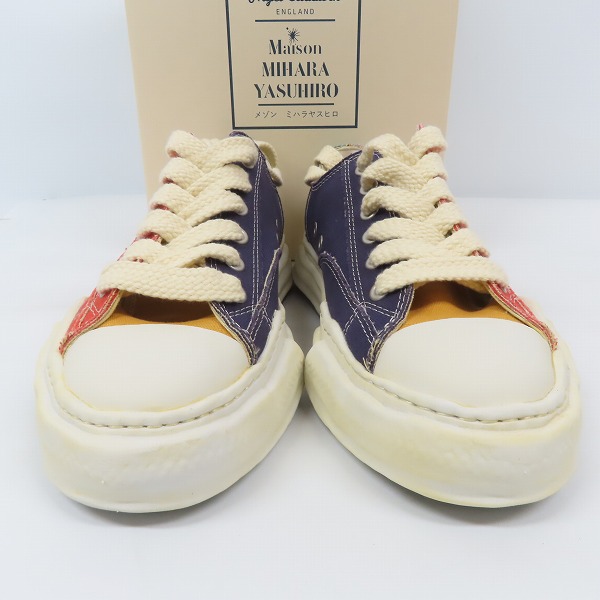 実際に弊社で買取させて頂いたNigel Cabourn × MIHARA YASUHIRO/ナイジェルケーボン × ミハラヤスヒロ ロートップ タイプC スニーカー C06FW701/43