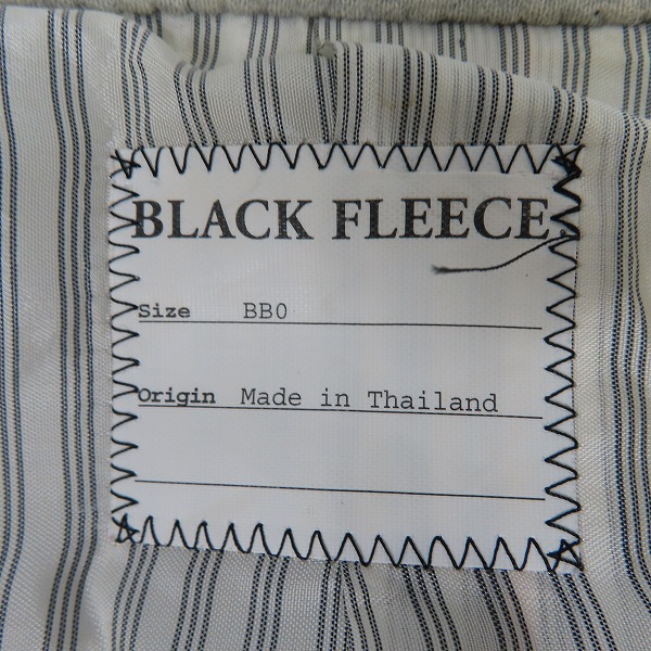 実際に弊社で買取させて頂いたBLACK FLEECE by Brooks Brothers/ブラックフリース ブルックスブラザーズ  スウェット ジャケット/BB0の画像 2枚目
