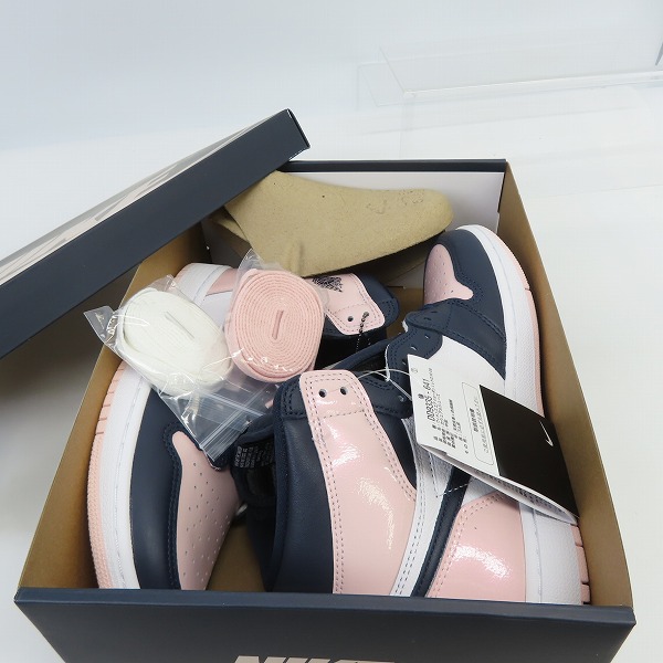 実際に弊社で買取させて頂いた【未使用】NIKE/ナイキ WMNS AIR JORDAN 1 RETRO HIGH OG ATMOSPHERE エアジョーダン1 DD9335-641/24.5の画像 8枚目