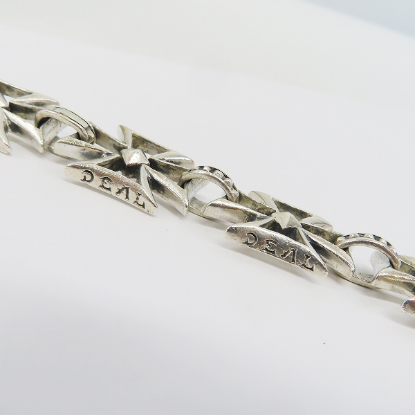 実際に弊社で買取させて頂いたDEAL DESIGN/ディールデザイン クロスガードブレスレットの画像 4枚目