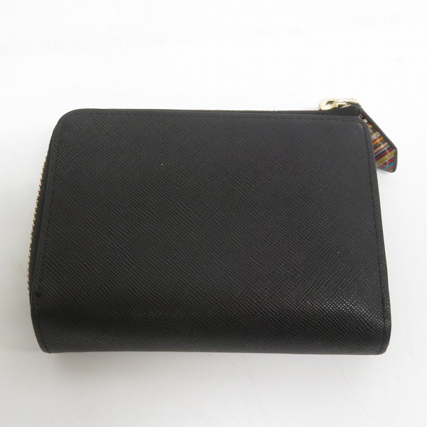 実際に弊社で買取させて頂いたPaul Smith/ポールスミス L字ファスナー レザー PSC784/二つ折りコンパクト財布/ウォレットの画像 1枚目