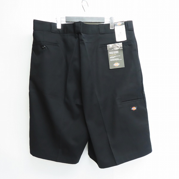実際に弊社で買取させて頂いた Dickies/ディッキーズ ハーフパンツサイズ マルチ ポケット ワーク ショーツ/ブラック/44の画像 1枚目