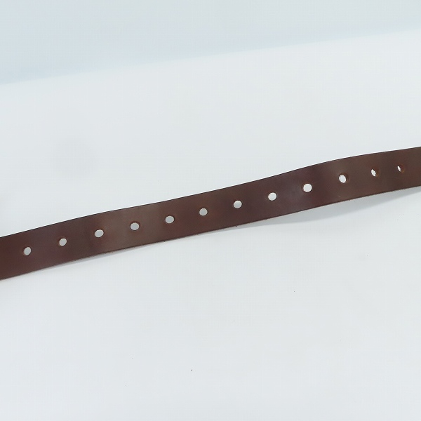 実際に弊社で買取させて頂いたANN DEMEULEMEESTER/アンドゥムルメステール 装飾 レザーベルトの画像 4枚目