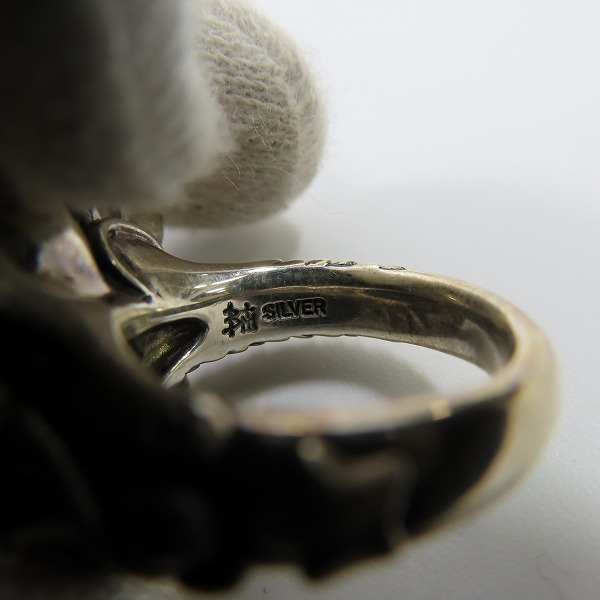 実際に弊社で買取させて頂いた【ギャラ付き】Bloody Mary/ブラッディマリー Luminescence Ring/ルミネセンス リング D0.01/7号の画像 6枚目