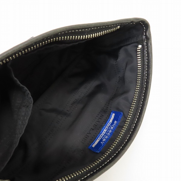 実際に弊社で買取させて頂いたBURBERRY BLUE LABEL/バーバリーブルーレーベル スタッズ クラッチバッグの画像 3枚目