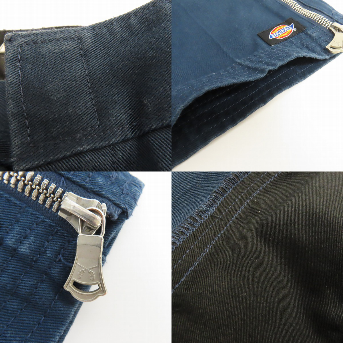 実際に弊社で買取させて頂いたroar×Dickies/ロアー×ディッキーズ ラインストーンクロスガン装飾 クロップドパンツ 10SRP-14/1の画像 8枚目