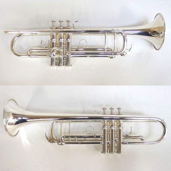 実際に弊社で買取させて頂いた★【難有り】YAMAHA/ヤマハ Xenoシリーズ YTR-8335S/YTR8335S トランペット 銀メッキ仕上げ ハードケース付の画像 1枚目