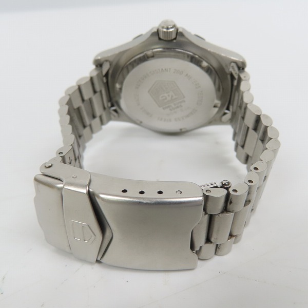 実際に弊社で買取させて頂いたTAG HEUER/タグホイヤー DIVER デイト クォーツ/腕時計/ウォッチ 972.606 【動作未確認】の画像 2枚目