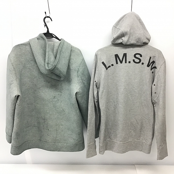 実際に弊社で買取させて頂いたDIESEL/ディーゼル/DIESEL BLACK GOLD/ディーゼル ブラック ゴールド ジップアップ パーカー 2点セットの画像 1枚目