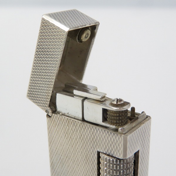 実際に弊社で買取させて頂いたdunhill/ダンヒル サイドローラーガスライター ダイヤカット シルバーの画像 6枚目