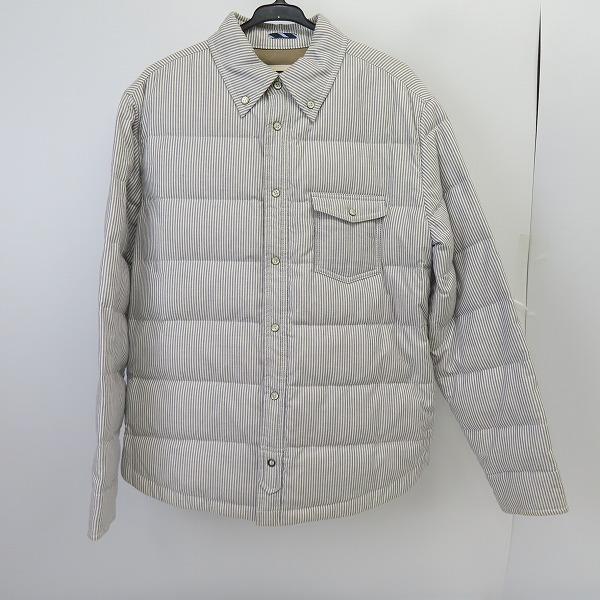実際に弊社で買取させて頂いたBrooks Brothers/ブルックスブラザーズ ストライプ ダウンジャケット/S