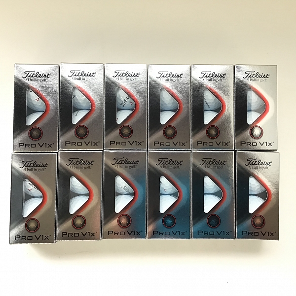 実際に弊社で買取させて頂いた（3）【未使用】Titleist/タイトリスト PRO V1x ゴルフボール 2ダース