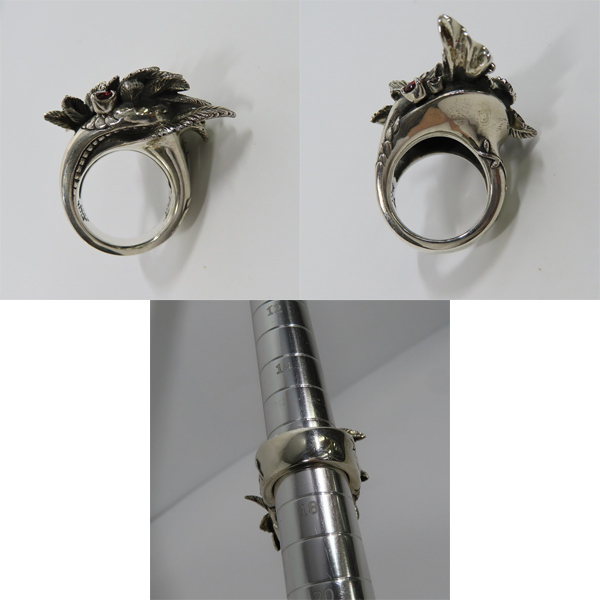 実際に弊社で買取させて頂いた【ギャラ付き】Bloody Mary/ブラッディマリー 10周年 ARCHIVE BIRTH RING バース リング #17号の画像 7枚目