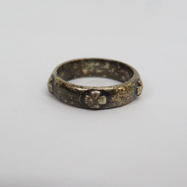 実際に弊社で買取させて頂いたLoree Rodkin/ローリーロドキン アイアンクロスリング/11号の画像 1枚目