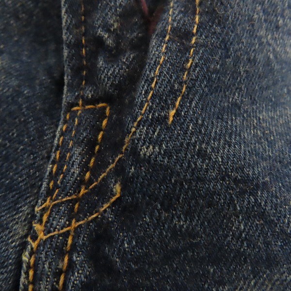 実際に弊社で買取させて頂いたDOUBLE WORKS/ダブルワークス 551 GRIPEER ZIPPER/グリッパージッパー デニムパンツ /28の画像 8枚目