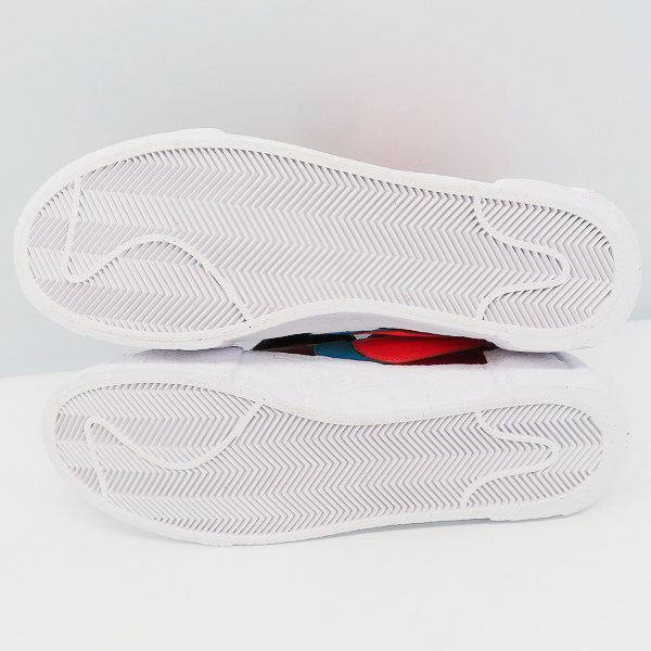 実際に弊社で買取させて頂いた【未使用】NIKE×SACAI×KAWS/ナイキ×サカイ×カウズ BLAZER LOW Team Red/ブレーザーロー チームレッド DM7901-600/28の画像 2枚目